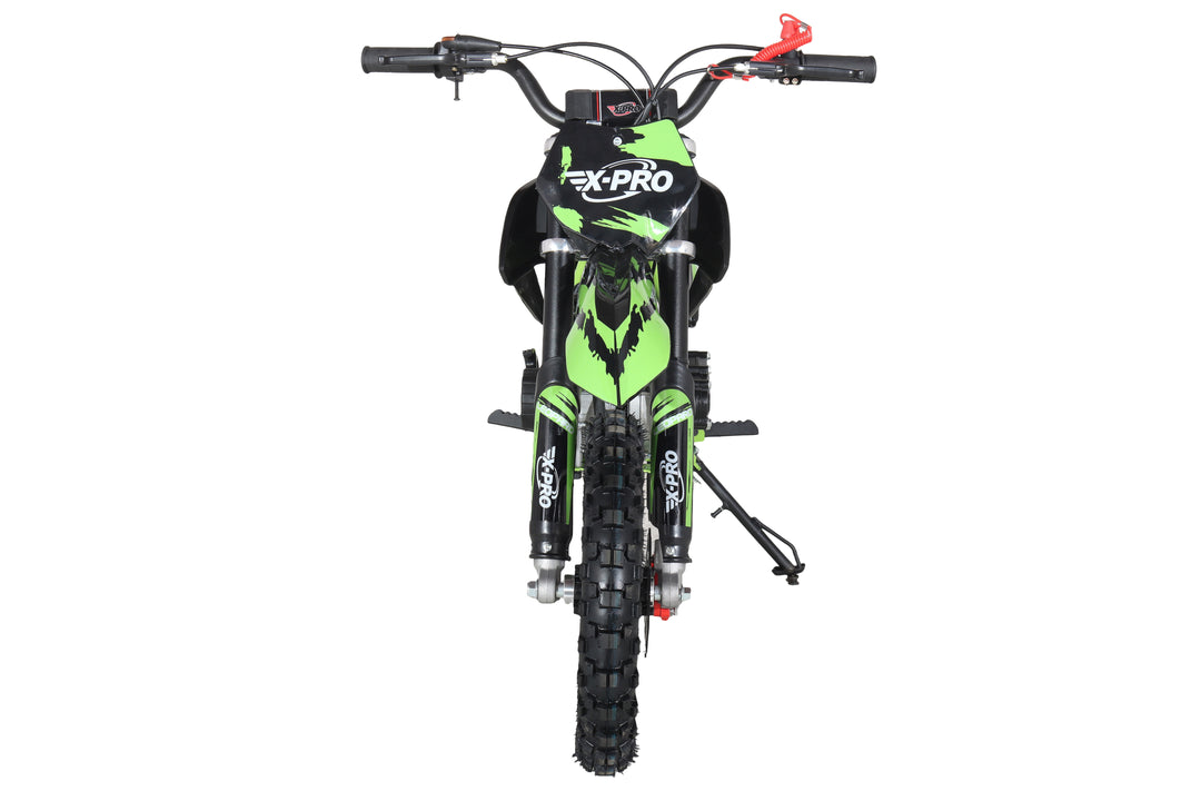 Free Shipping! X-PRO Leopard Mini Dirt Bike, Gas Power 4 Stroke Dirt Bike! 40CC Pit Bike, Pull Start, 10in Wheels!