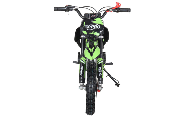 Free Shipping! X-PRO Leopard Mini Dirt Bike, Gas Power 4 Stroke Dirt Bike! 40CC Pit Bike, Pull Start, 10in Wheels!