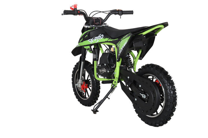 Free Shipping!X-PRO Leopard Mini Dirt Bike, Gas Power 4 Stroke Dirt Bike! 40CC Pit Bike, Pull Start, 10" Wheels!