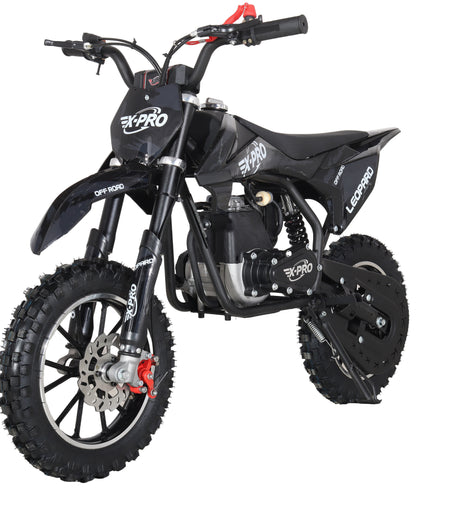 Free Shipping! X-PRO Leopard Mini Dirt Bike, Gas Power 4 Stroke
