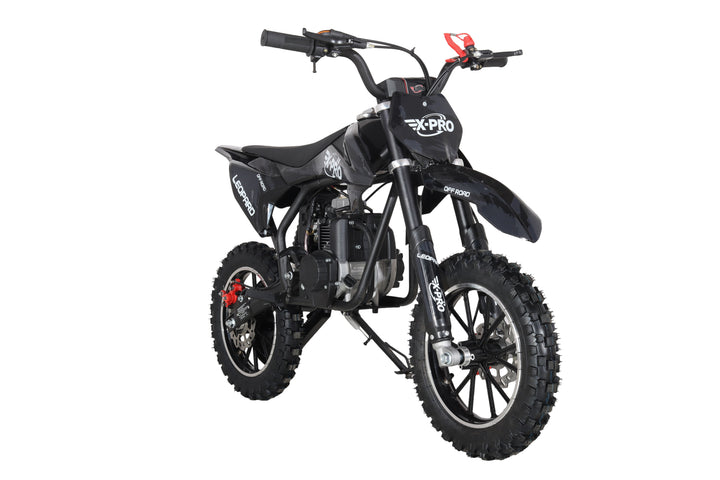 Free Shipping!X-PRO Leopard Mini Dirt Bike, Gas Power 4 Stroke Dirt Bike! 40CC Pit Bike, Pull Start, 10" Wheels!