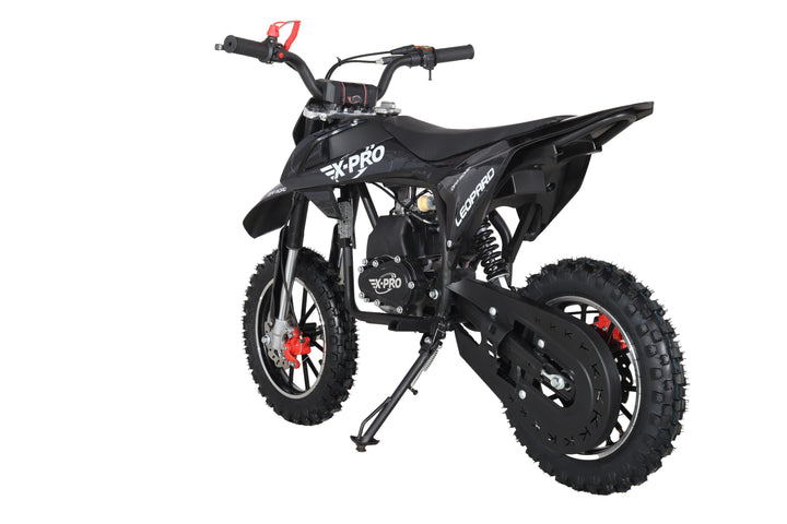 Free Shipping!X-PRO Leopard Mini Dirt Bike, Gas Power 4 Stroke Dirt Bike! 40CC Pit Bike, Pull Start, 10" Wheels!