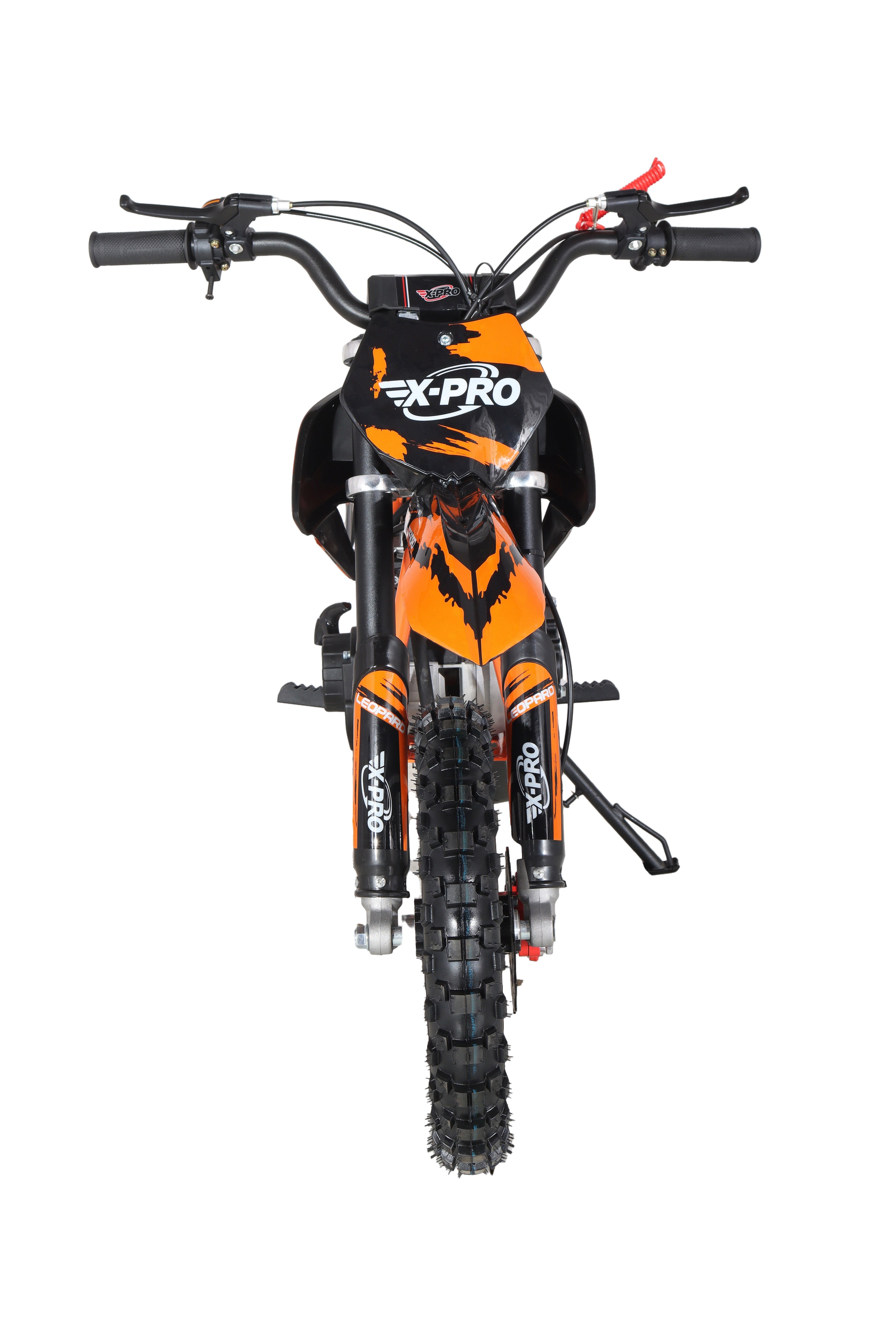 Free Shipping!X-PRO Leopard Mini Dirt Bike, Gas Power 4 Stroke
