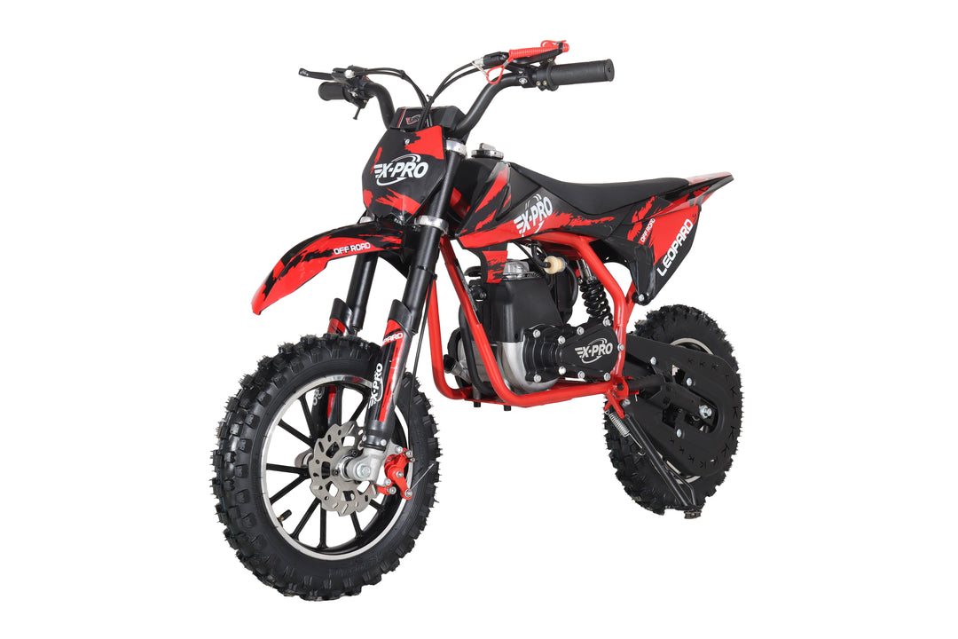 Free Shipping! X-PRO Leopard Mini Dirt Bike, Gas Power 4 Stroke Dirt B – XProUSA
