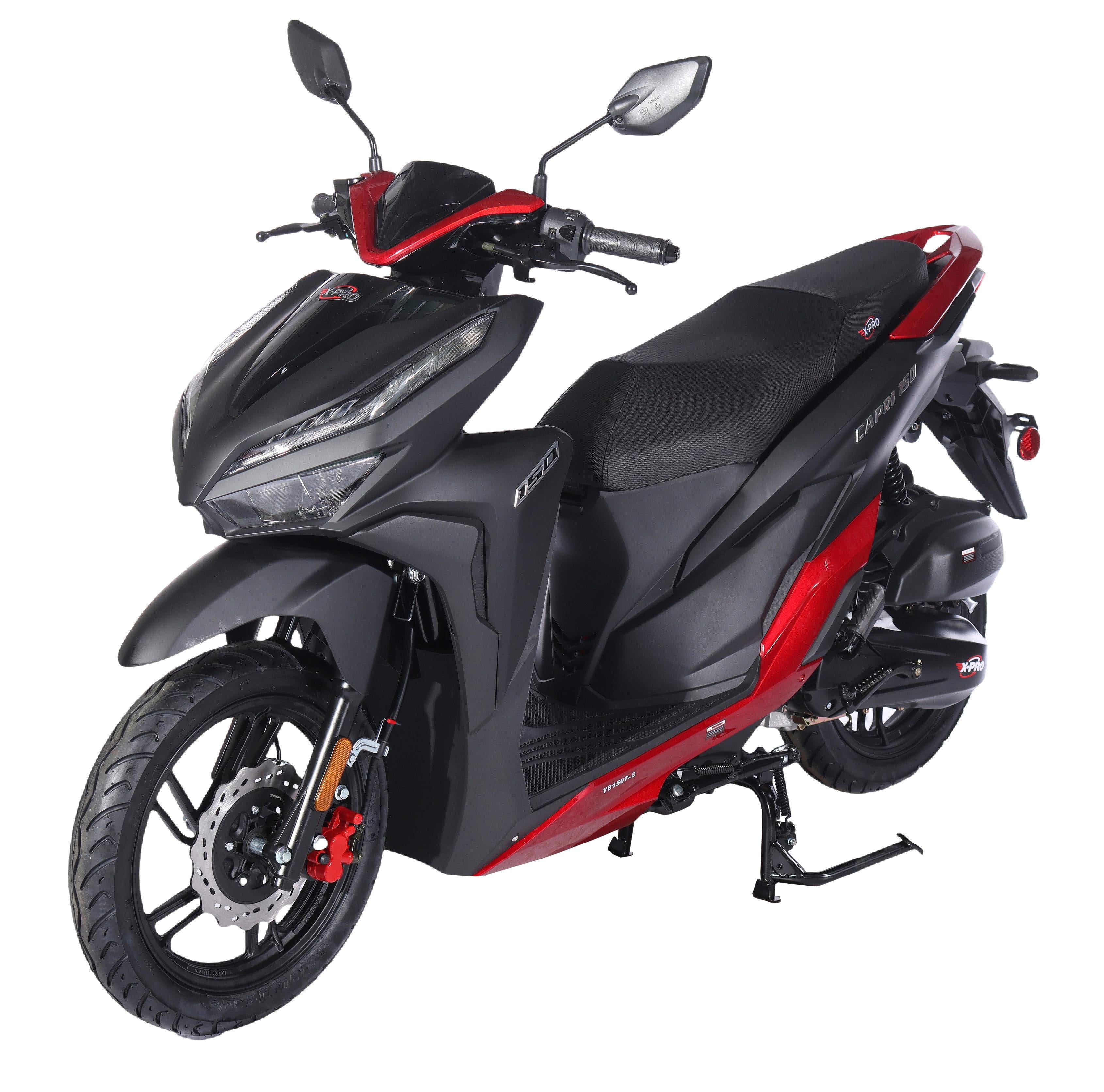 Free Shipping! X-PRO Capri 150cc Moped Scooter with 14in Aluminum Free Shipping! X-PRO Capri 150cc Moped Scooter with 14in Aluminum