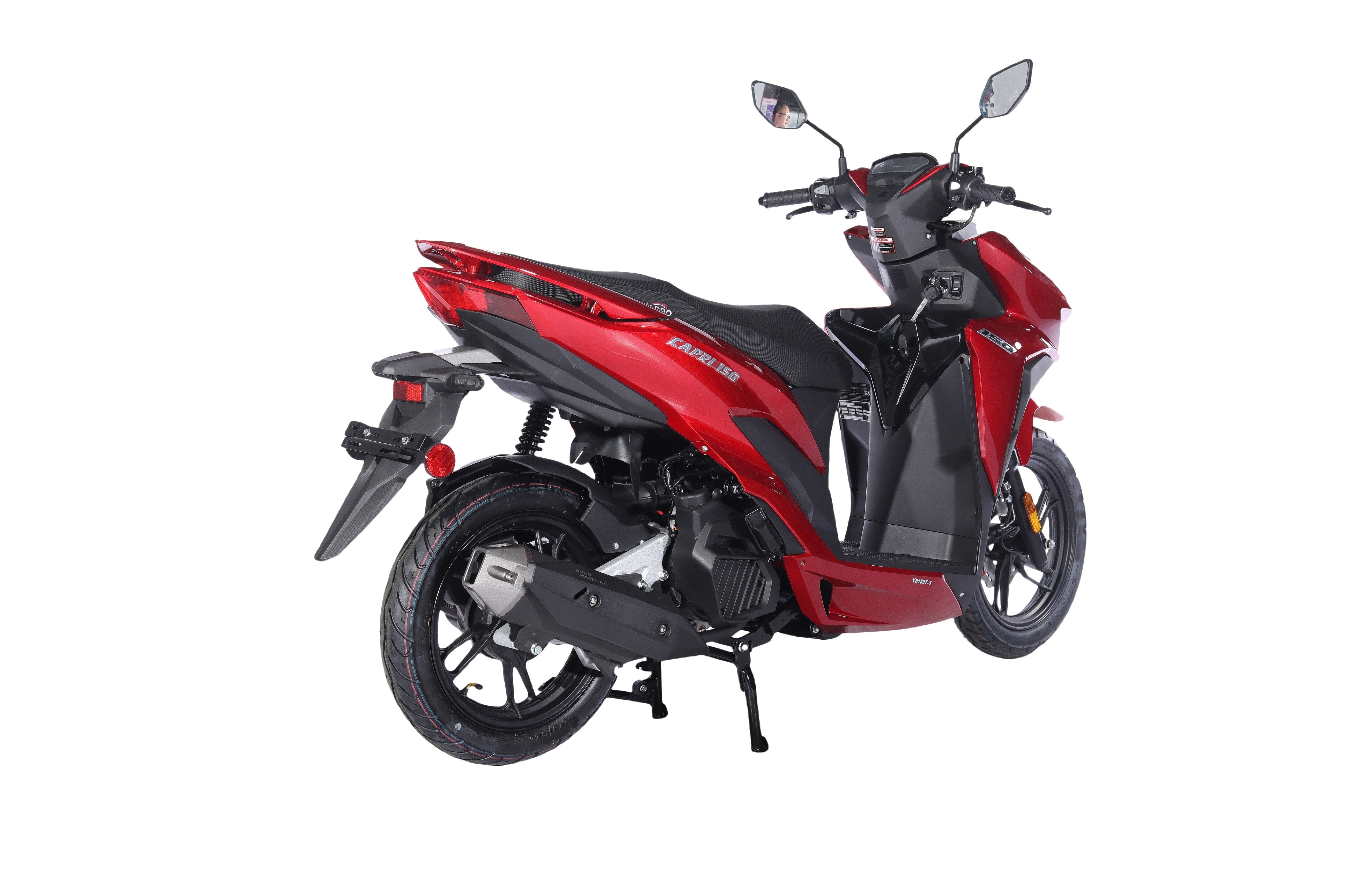 Free Shipping! X-PRO Capri 150cc Moped Scooter with 14in Aluminum
