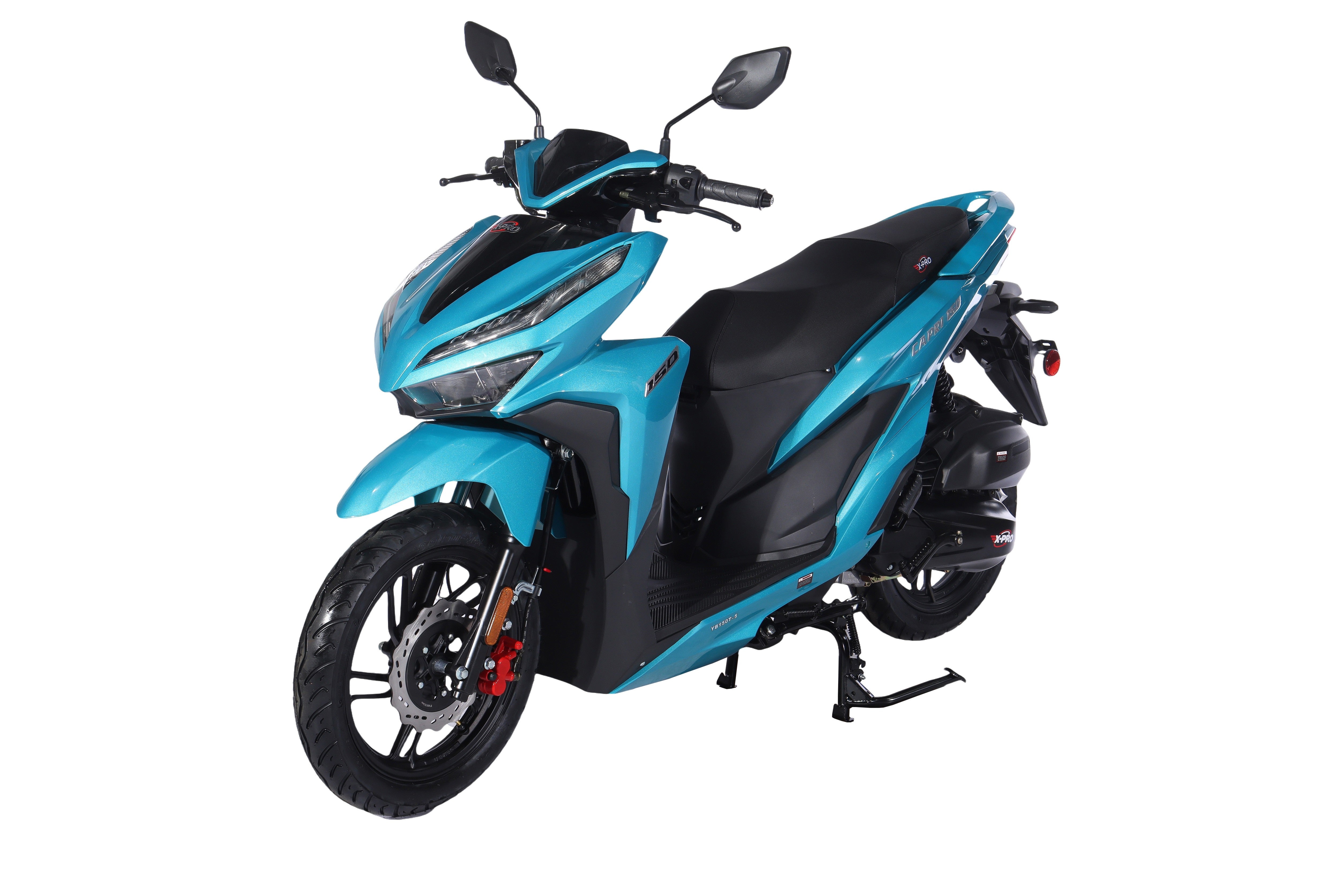 x pro50 ❗️快速4stスクーター❗️低燃費 Free Shipping! X-PRO Capri 150cc Moped Scooter with 14in Aluminum