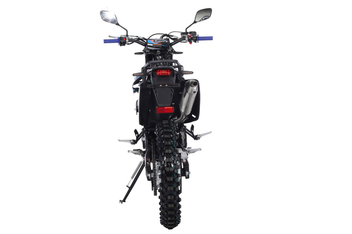 Free Shipping! TEMPLAR M 250cc Dirt Bike with All Lights and 5-Speed Manual Transmission,  Electric/Kick Start! Big 21in/18in Wheels! Zongshen Brand Engine!