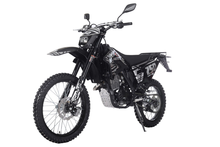 Free Shipping! TEMPLAR M 250cc Dirt Bike with All Lights and 5-Speed Manual Transmission,  Electric/Kick Start! Big 21in/18in Wheels! Zongshen Brand Engine!