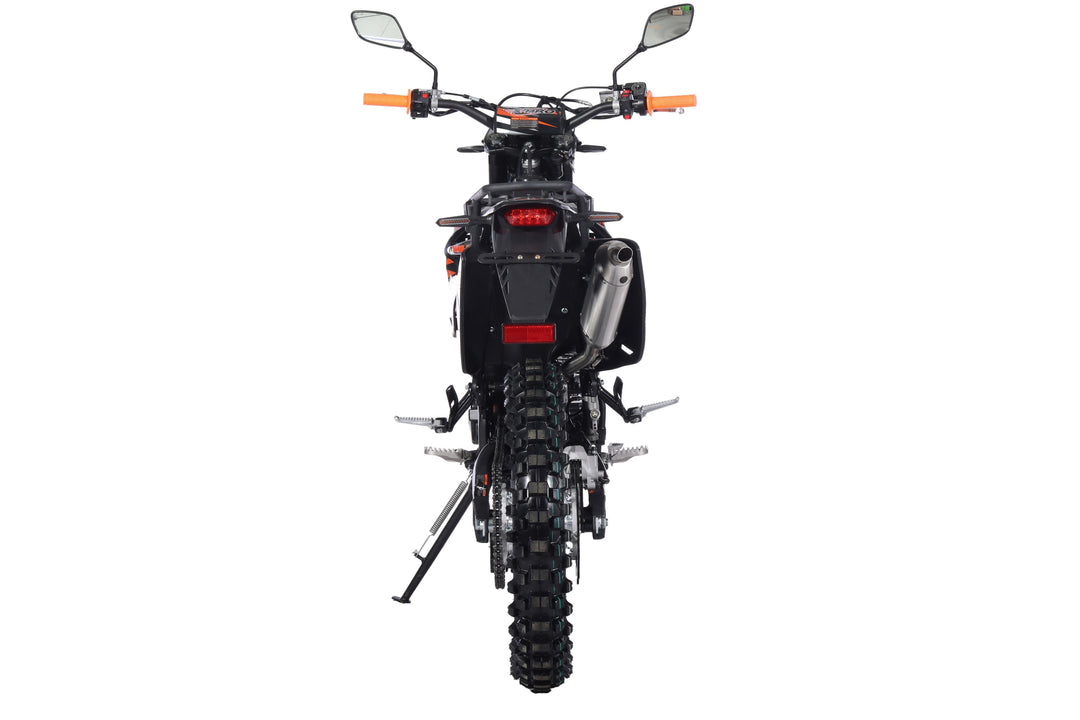 Free Shipping! TEMPLAR M 250cc Dirt Bike with All Lights and 5-Speed Manual Transmission,  Electric/Kick Start! Big 21in/18in Wheels! Zongshen Brand Engine!