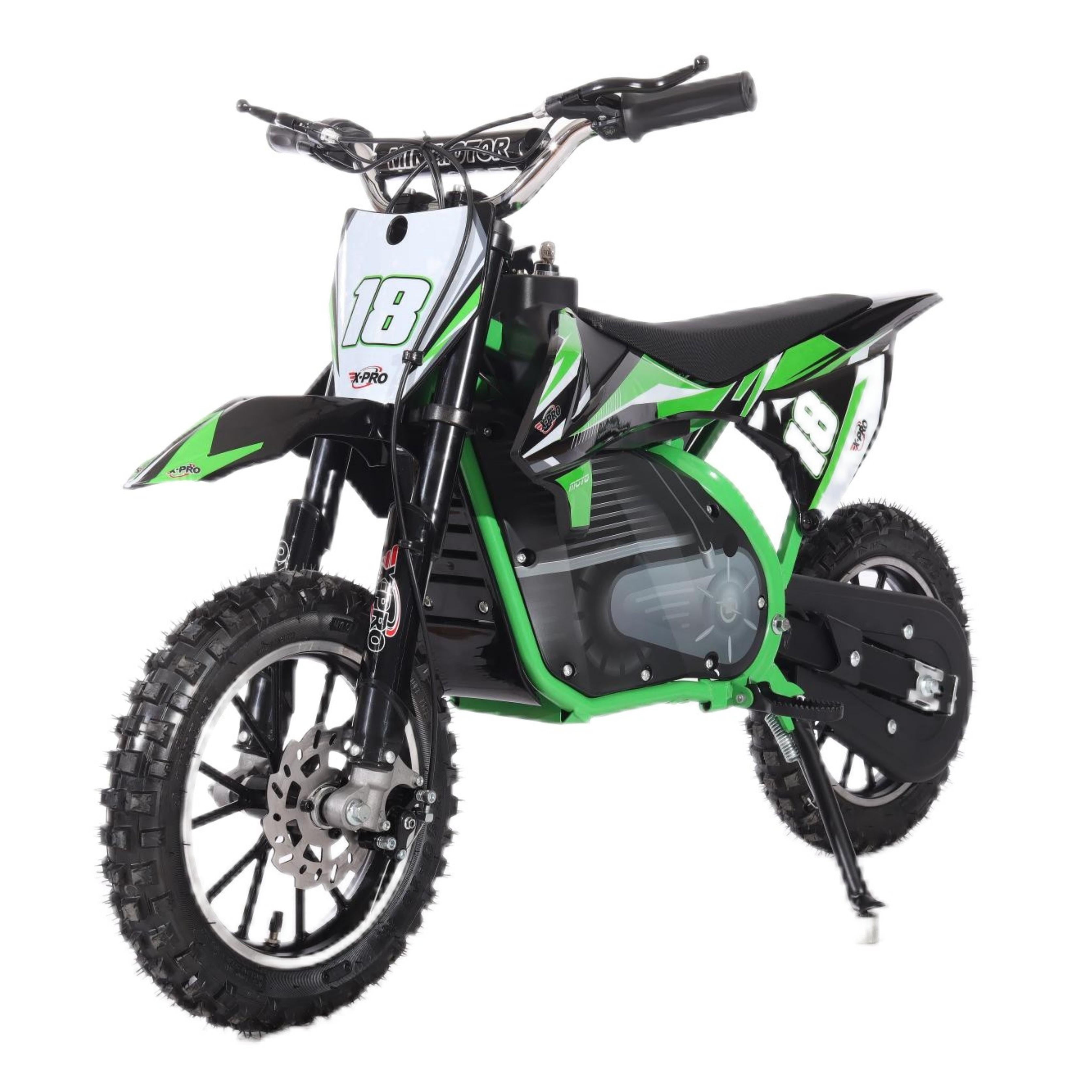 Free Shipping! X-PRO XP500E 500W 36V Electric Dirt Bike with Chain