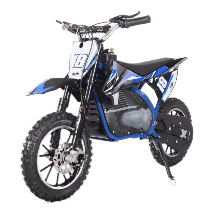 Free Shipping! X-PRO XP500E 500W 36V Electric Dirt Bike with Chain Drive! 10in Wheels! Disc Brakes!
