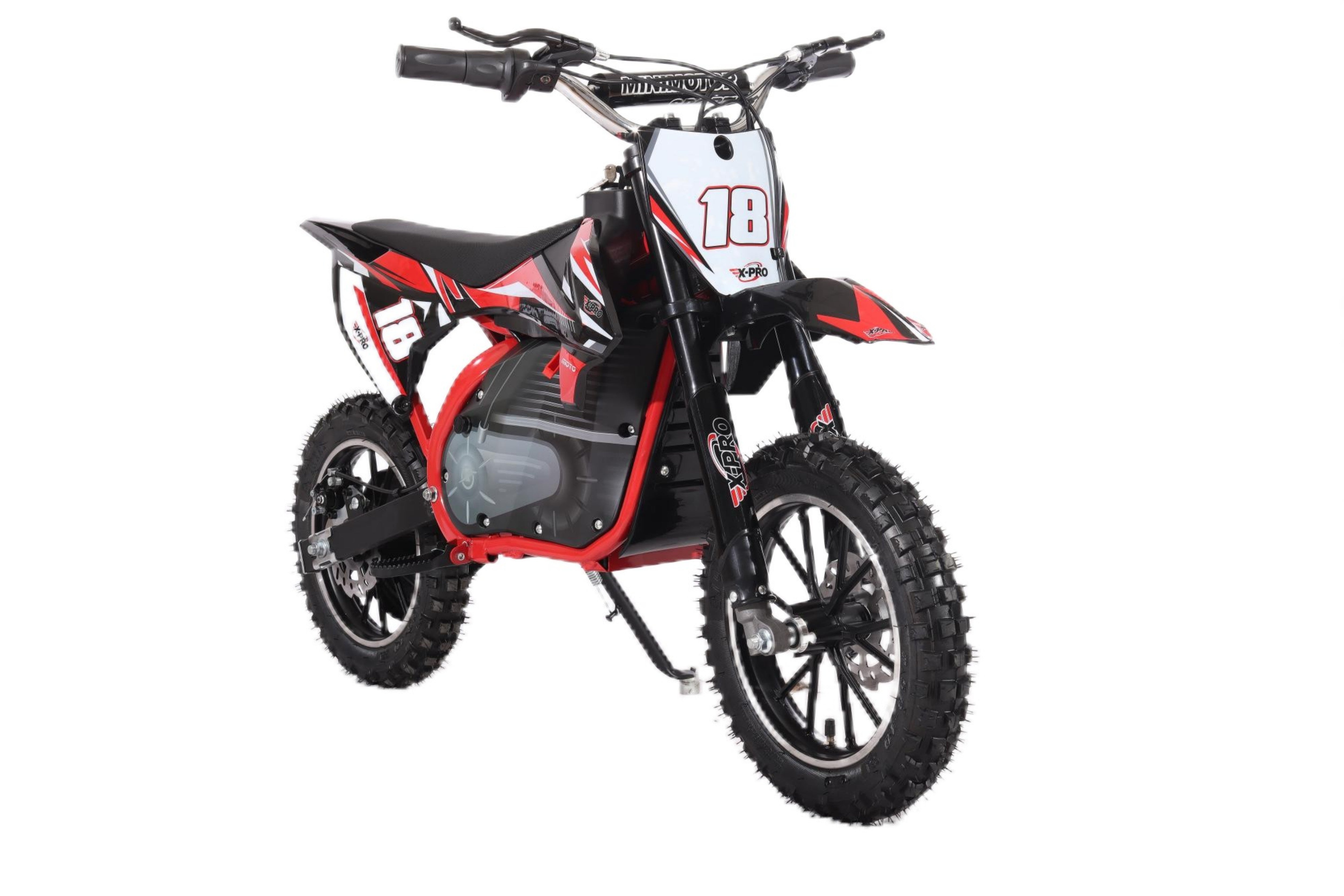 Free Shipping! X-PRO XP500E 500W 36V Electric Dirt Bike with Chain
