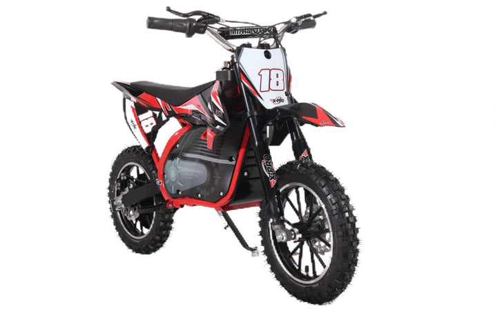 Free Shipping! X-PRO XP500E 500W 36V Electric Dirt Bike with Chain Drive! 10in Wheels! Disc Brakes!