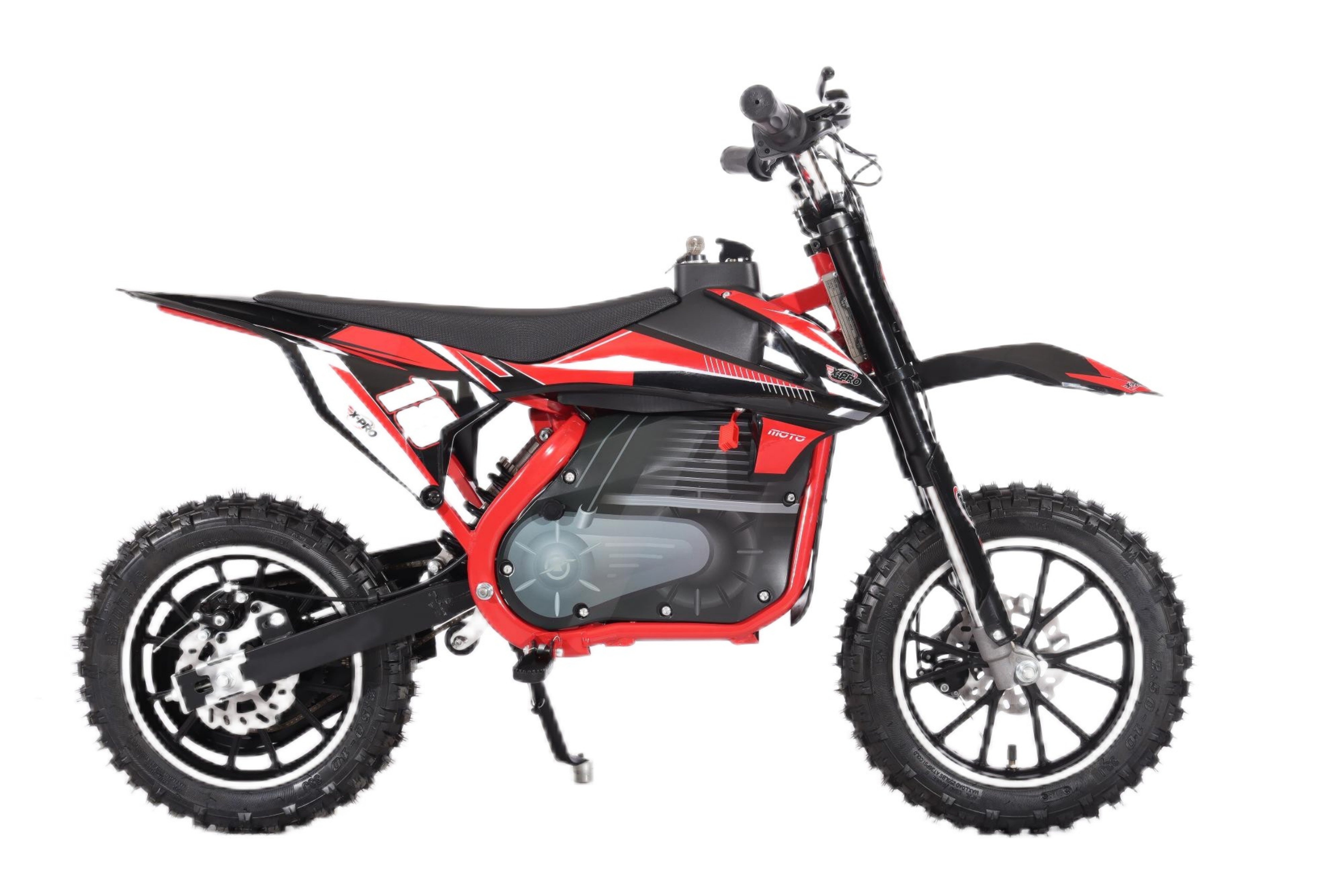 Free Shipping! X-PRO XP500E 500W 36V Electric Dirt Bike with Chain