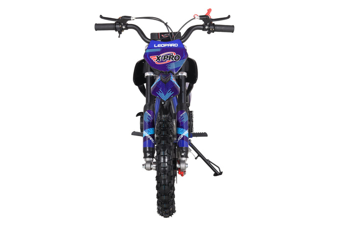 X-PRO Leopard Mini Dirt Bike, Gas Power 4 Stroke Dirt Bike! 40CC Pit Bike, Pull Start, 10" Wheels!