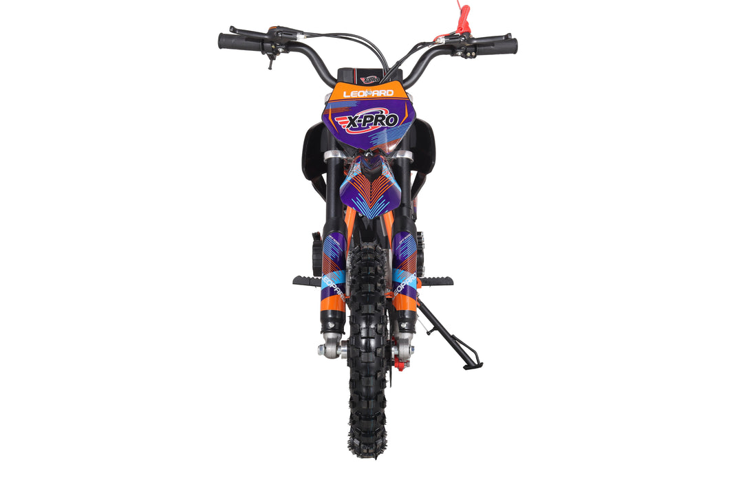 X-PRO Leopard Mini Dirt Bike, Gas Power 4 Stroke Dirt Bike! 40CC Pit Bike, Pull Start, 10" Wheels!