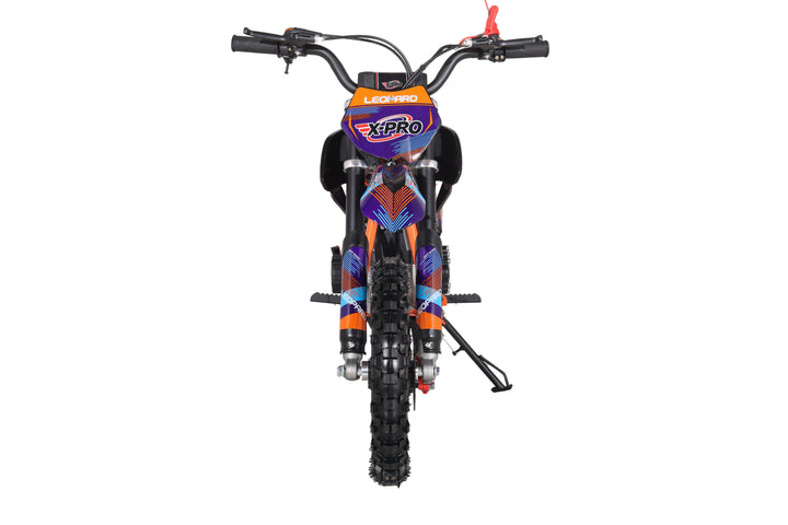 X-PRO Leopard Mini Dirt Bike, Gas Power 4 Stroke Dirt Bike! 40CC Pit Bike, Pull Start, 10" Wheels!