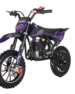 X-PRO Leopard Mini Dirt Bike, Gas Power 4 Stroke Dirt Bike! 40CC Pit Bike, Pull Start, 10" Wheels!