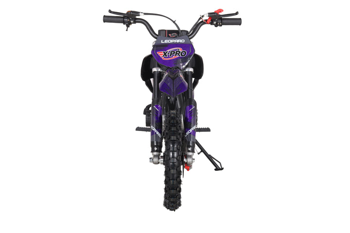 X-PRO Leopard Mini Dirt Bike, Gas Power 4 Stroke Dirt Bike! 40CC Pit Bike, Pull Start, 10" Wheels!