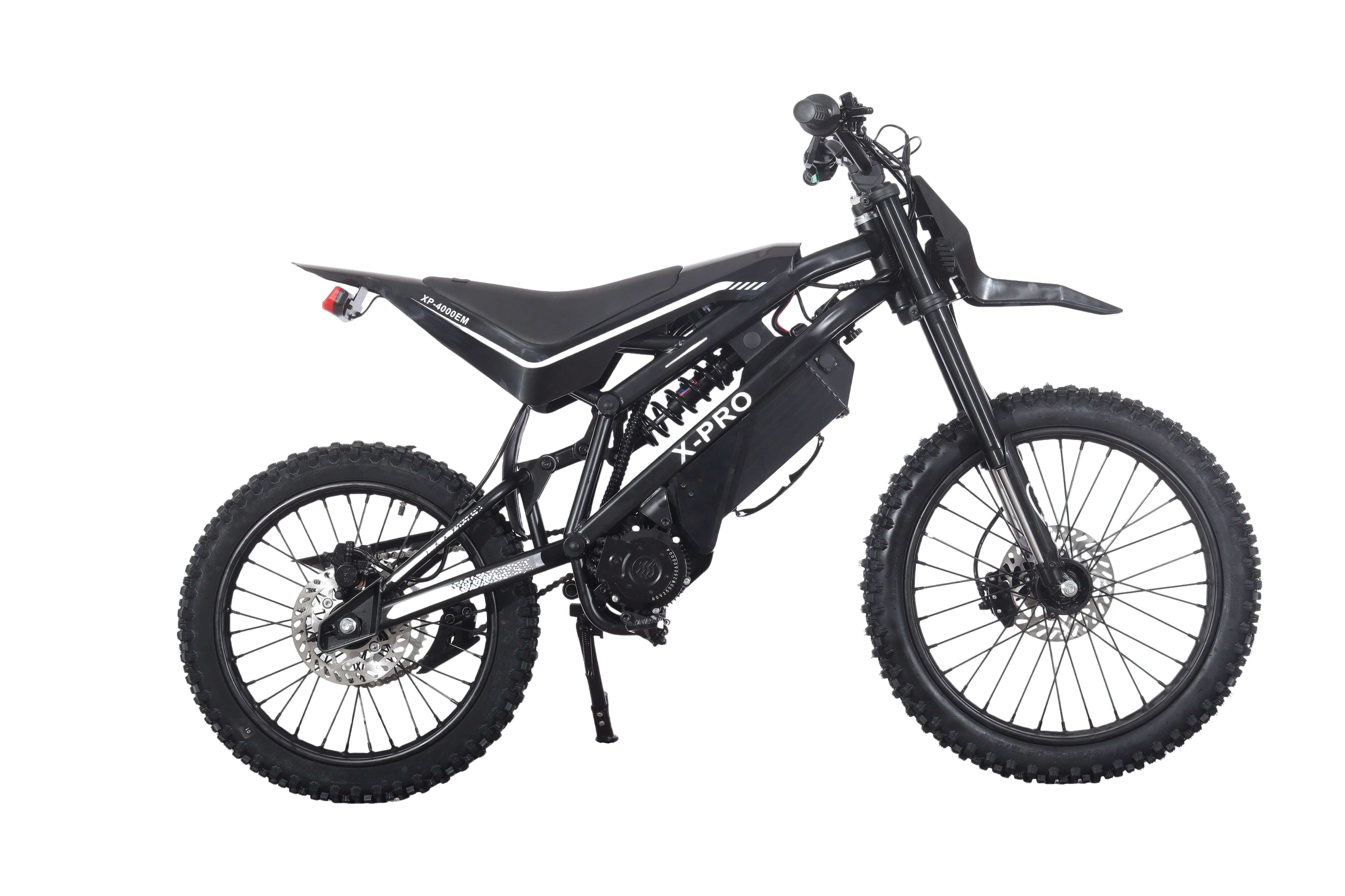 X-PRO Drax X 4200W Electric Dirt Bike for Adults & Teens - Powerful Brushless Motor,19"/17" Off-Road Tires, Dual Braking &Suspension,LED Headlight,Heavy Duty Electric Dirt Bike for All Terrain