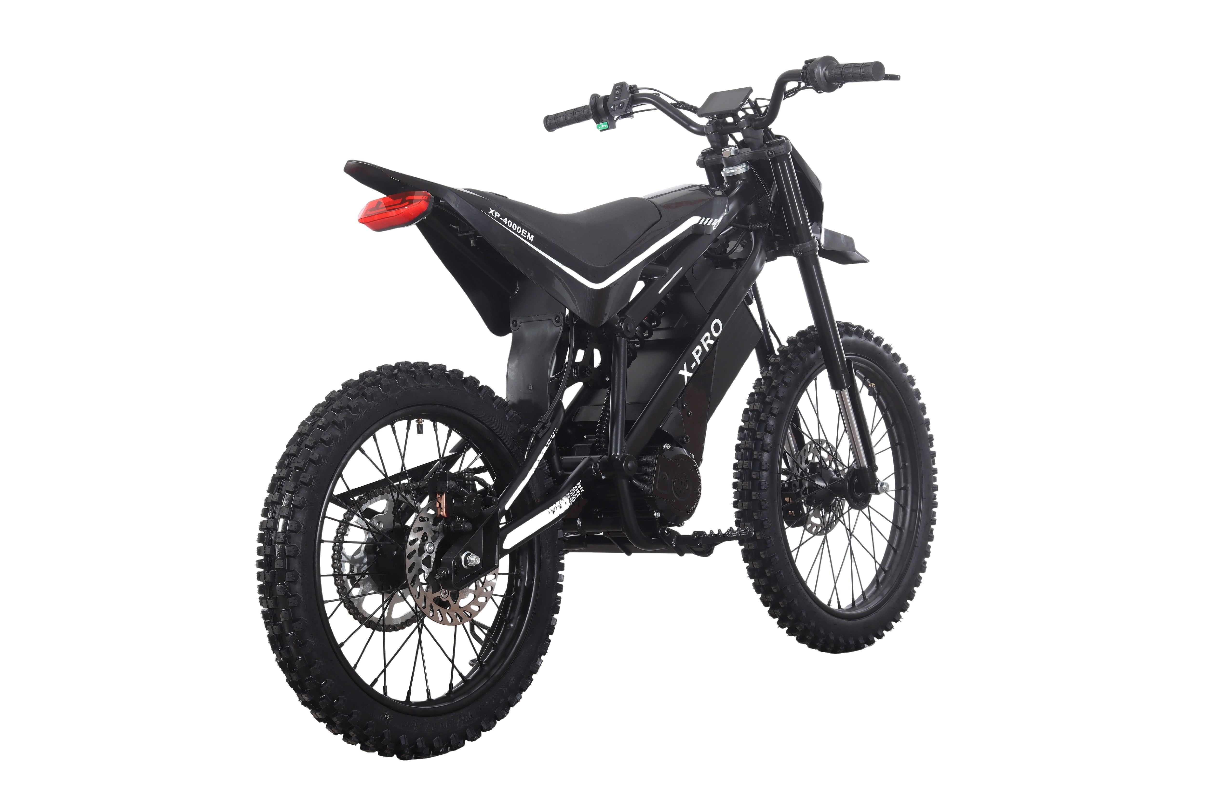 X-PRO Drax X 4200W Electric Dirt Bike for Adults & Teens - Powerful Brushless Motor,19"/17" Off-Road Tires, Dual Braking &Suspension,LED Headlight,Heavy Duty Electric Dirt Bike for All Terrain