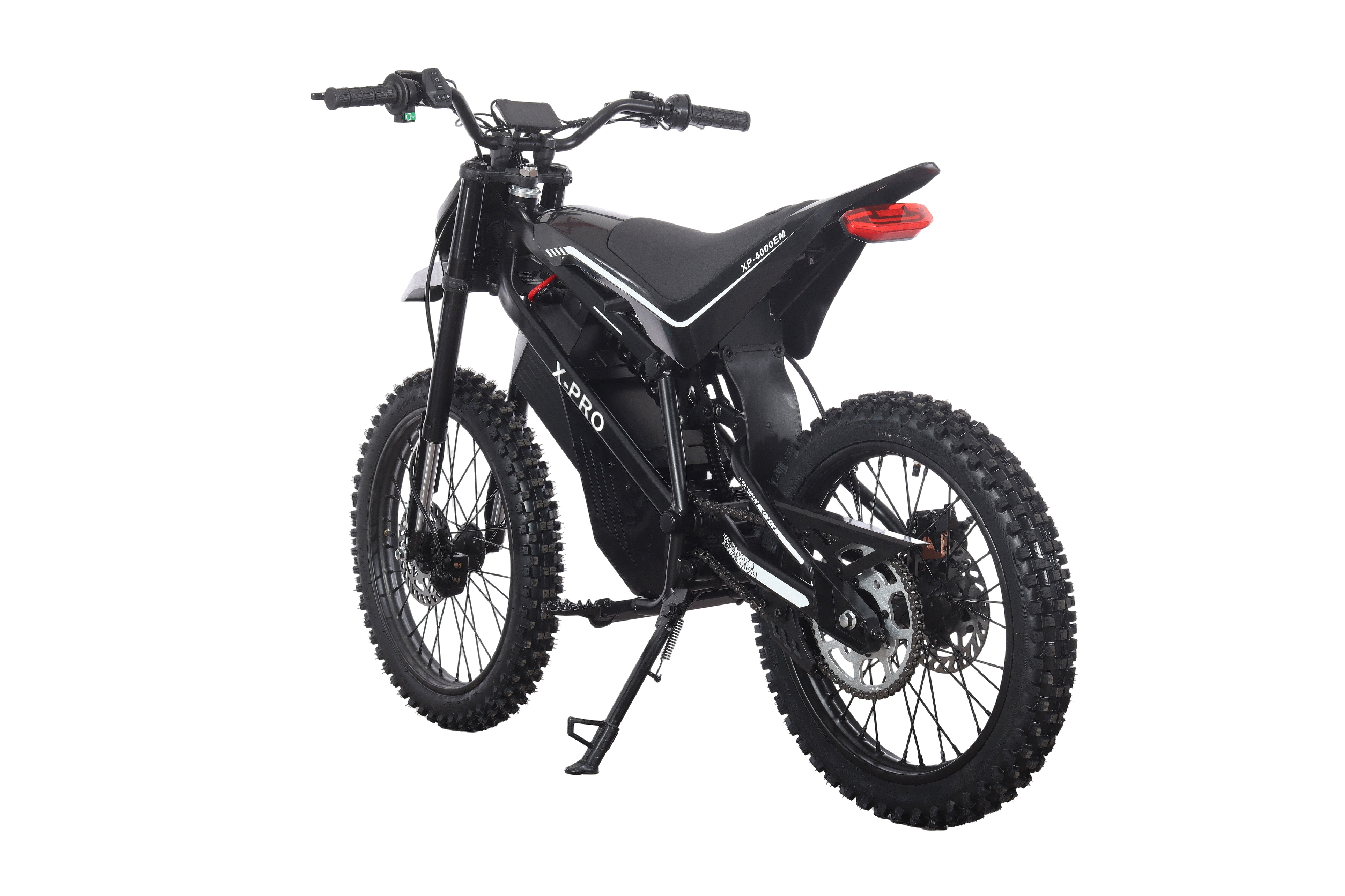 X-PRO Drax X 4200W Electric Dirt Bike for Adults & Teens - Powerful Brushless Motor,19"/17" Off-Road Tires, Dual Braking &Suspension,LED Headlight,Heavy Duty Electric Dirt Bike for All Terrain
