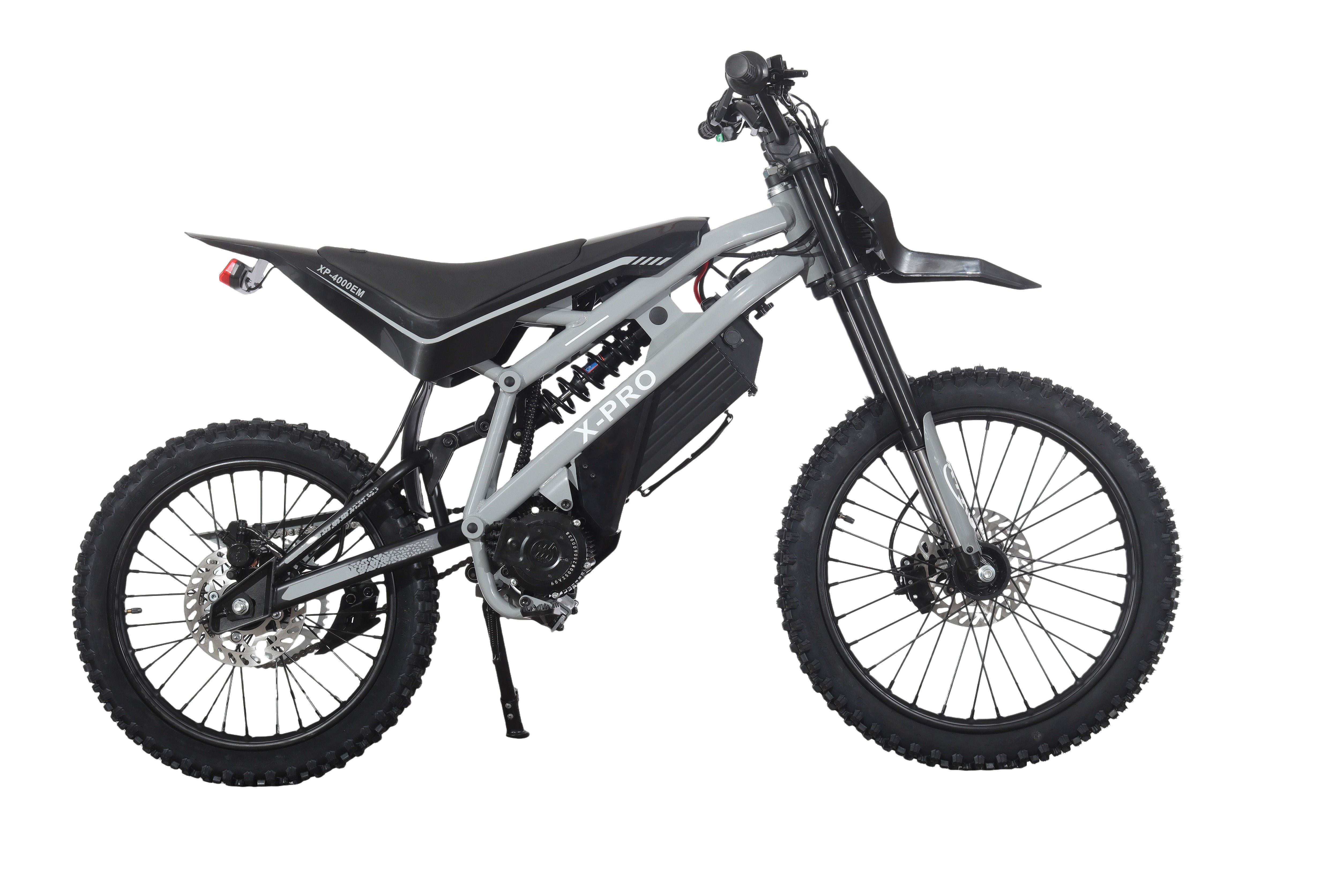 X-PRO Drax X 4200W Electric Dirt Bike for Adults & Teens - Powerful Brushless Motor,19"/17" Off-Road Tires, Dual Braking &Suspension,LED Headlight,Heavy Duty Electric Dirt Bike for All Terrain