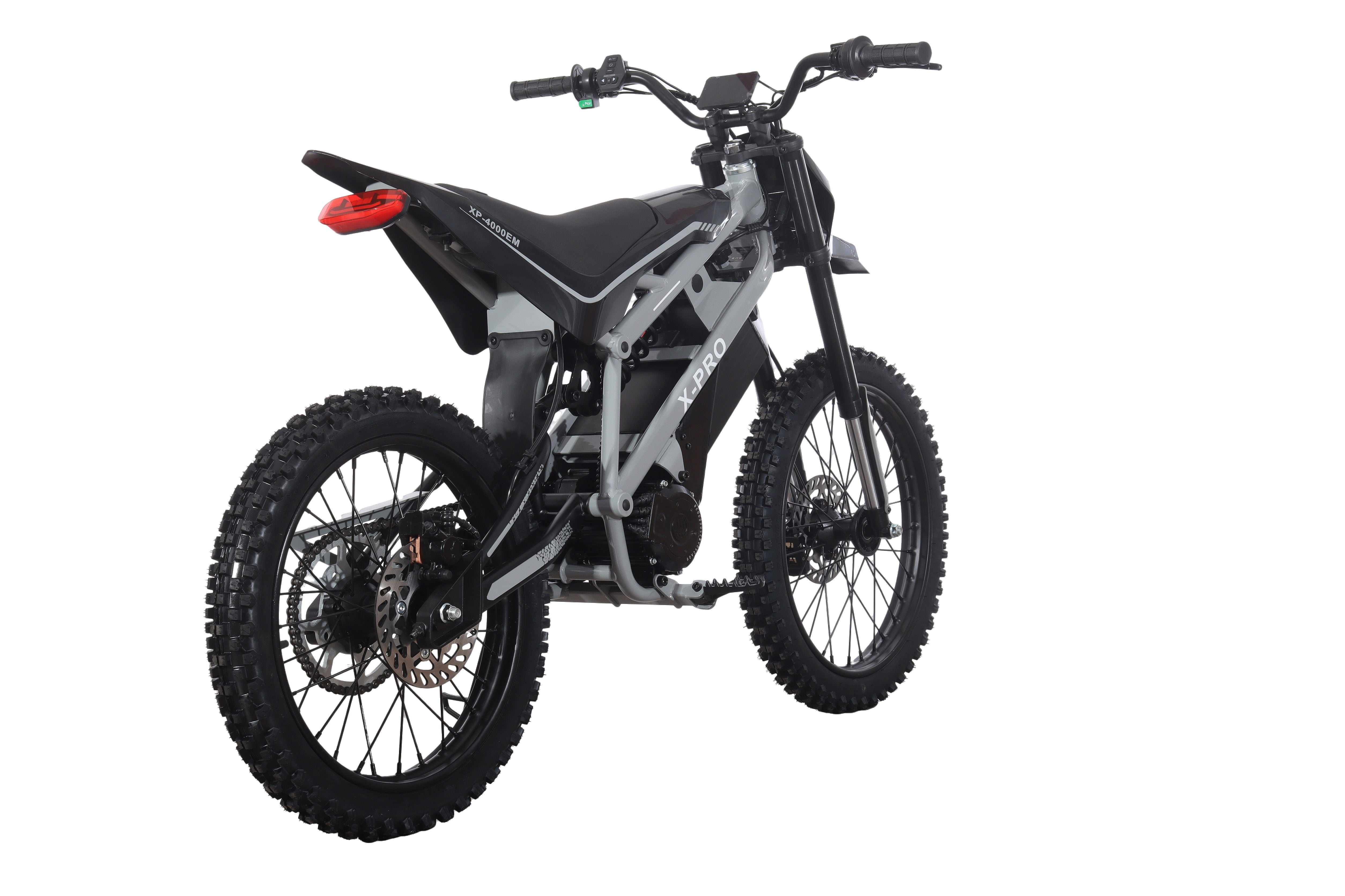 X-PRO Drax X 4200W Electric Dirt Bike for Adults & Teens - Powerful Brushless Motor,19"/17" Off-Road Tires, Dual Braking &Suspension,LED Headlight,Heavy Duty Electric Dirt Bike for All Terrain