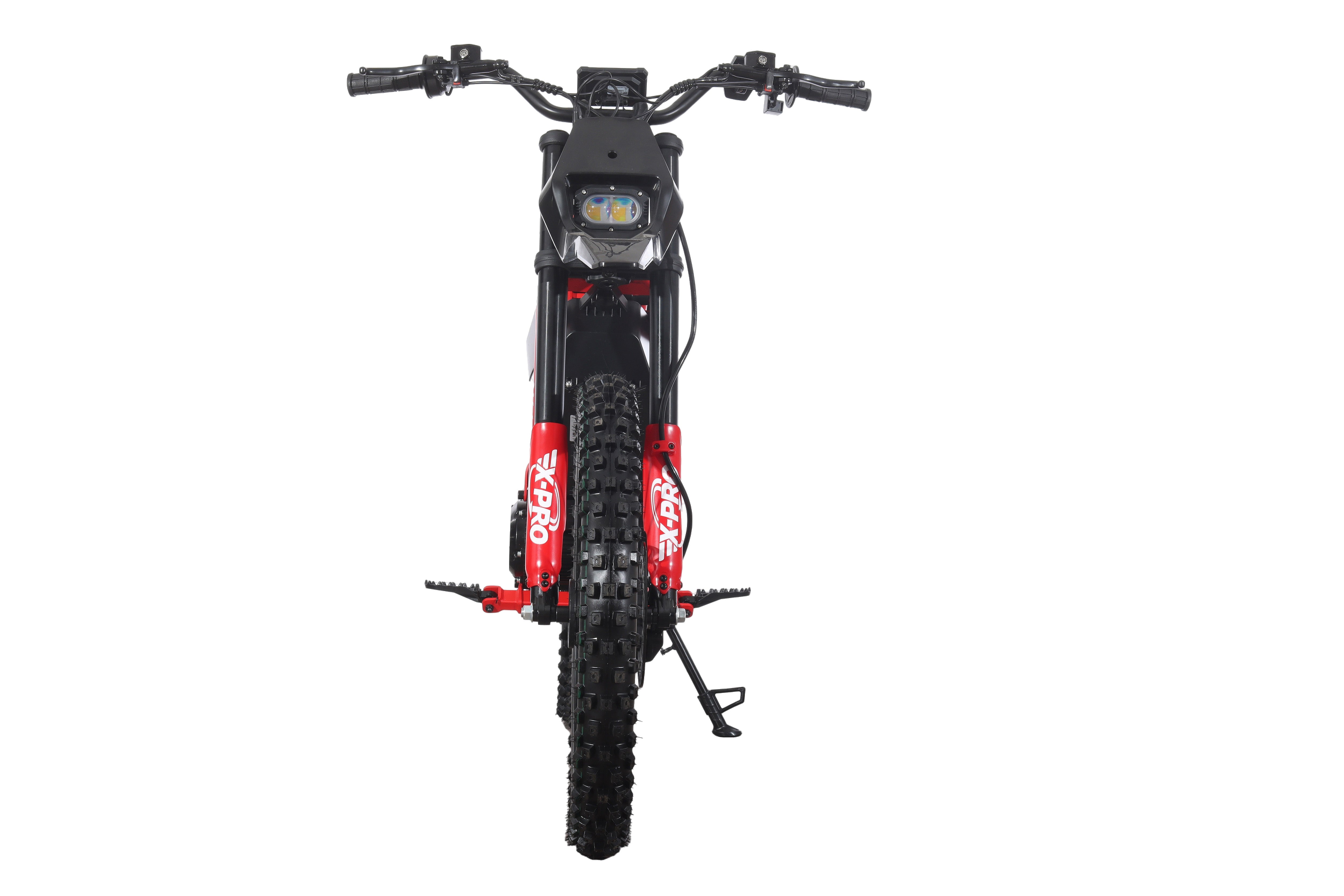 X-PRO Drax X 4200W Electric Dirt Bike for Adults & Teens - Powerful Brushless Motor,19"/17" Off-Road Tires, Dual Braking &Suspension,LED Headlight,Heavy Duty Electric Dirt Bike for All Terrain