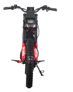 Free Shipping! X-PRO 4000W 60V 27AH Teens Adults Electric Dirt Bike with Front LED Light! 19in/17in Wheels!