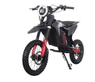 Free Shipping! X-PRO 2000W 48V 20.8AH Teens Adults Electric Dirt Bike with Front LED Light! 14/12 Wheels!