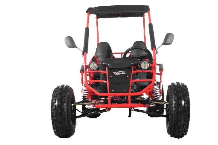 Free Shipping! X-PRO Rover 150 Go Kart with 3-Speed Semi-Automatic Transmission w/Reverse, LED Headlights, Big 19in/18in Wheels!