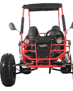 Free Shipping! X-PRO Rover 150 Go Kart with 3-Speed Semi-Automatic Transmission w/Reverse, LED Headlights, Big 19in/18in Wheels!