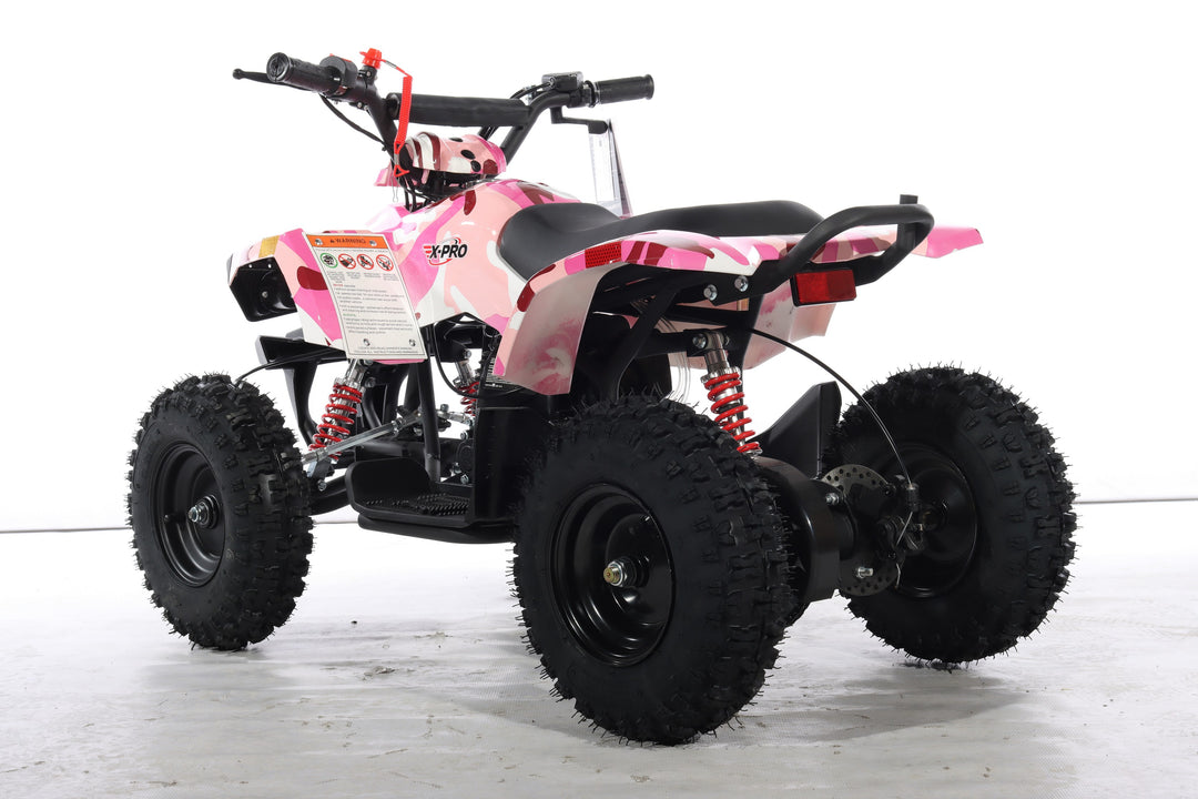 Free Shipping! X-PRO Bolt 40cc ATV with Chain Transmission, Pull start! Disc Brake! 6in Tires!