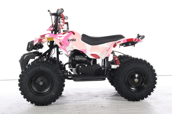 Free Shipping! X-PRO Bolt 40cc ATV with Chain Transmission, Pull start! Disc Brake! 6in Tires!