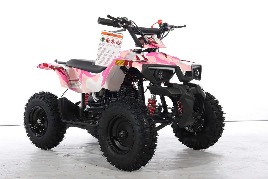Free Shipping! X-PRO Bolt 40cc ATV with Chain Transmission, Pull start! Disc Brake! 6in Tires!