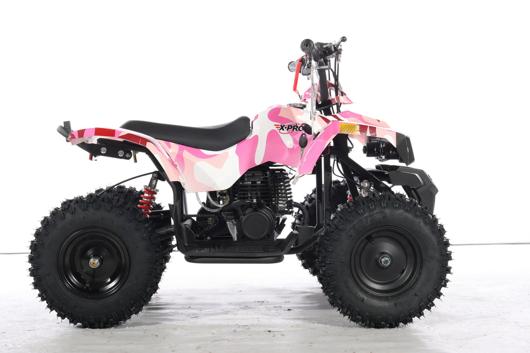 Free Shipping! X-PRO Bolt 40cc ATV with Chain Transmission, Pull start! Disc Brake! 6in Tires!