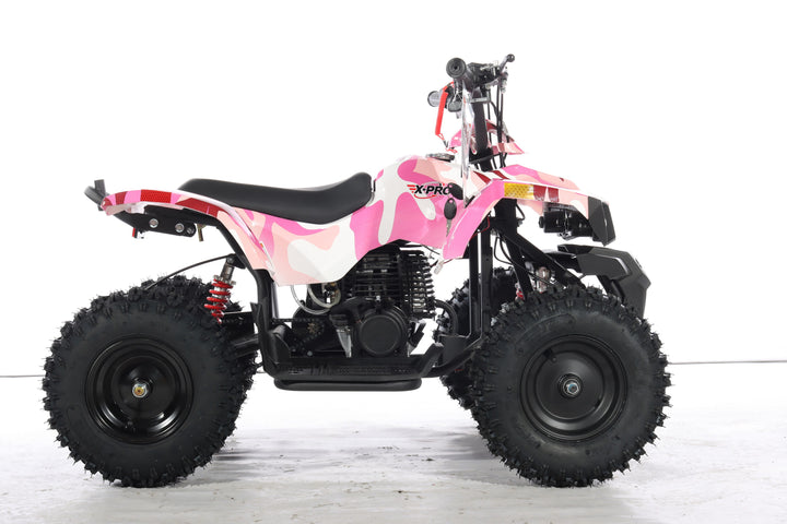 Free Shipping! X-PRO Bolt 40cc ATV with Chain Transmission, Pull start! Disc Brake! 6in Tires!