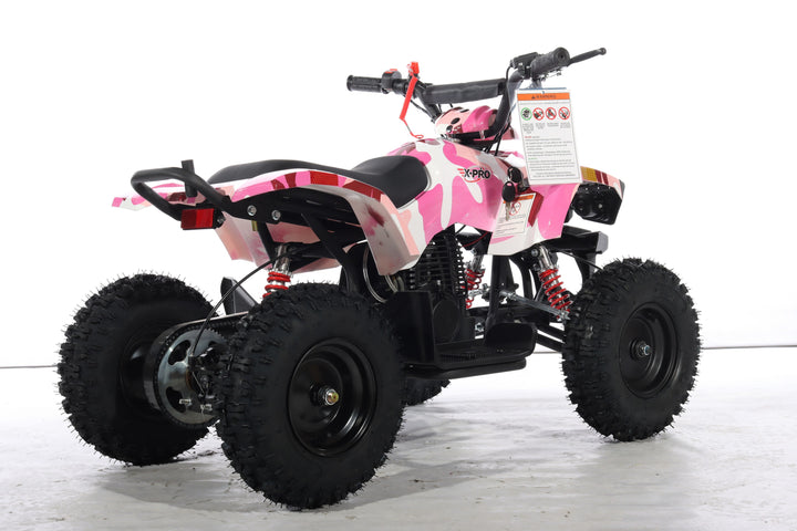 Free Shipping! X-PRO Bolt 40cc ATV with Chain Transmission, Pull start! Disc Brake! 6in Tires!