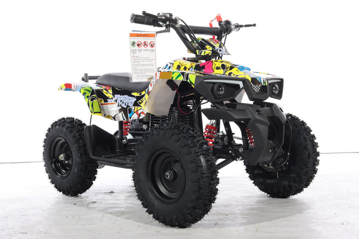 Free Shipping! X-PRO Bolt 40cc ATV with Chain Transmission, Pull start! Disc Brake! 6in Tires!