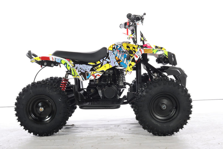 Free Shipping! X-PRO Bolt 40cc ATV with Chain Transmission, Pull start! Disc Brake! 6in Tires!