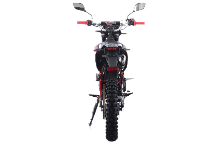Free Shipping! X-PRO Storm DLX 250 Dirt Bike with All LED Lights and 5-Speed Manual Transmission, Electric/Kick Start! Big 19in/16in Wheels! Zongshen Brand Engine!
