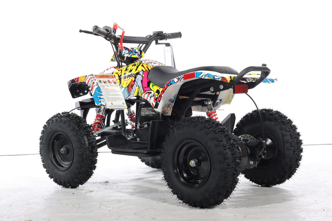 Free Shipping! X-PRO Bolt 40cc ATV with Chain Transmission, Pull start! Disc Brake! 6in Tires!
