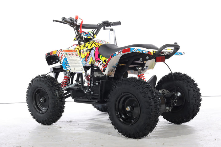Free Shipping! X-PRO Bolt 40cc ATV with Chain Transmission, Pull start! Disc Brake! 6in Tires!
