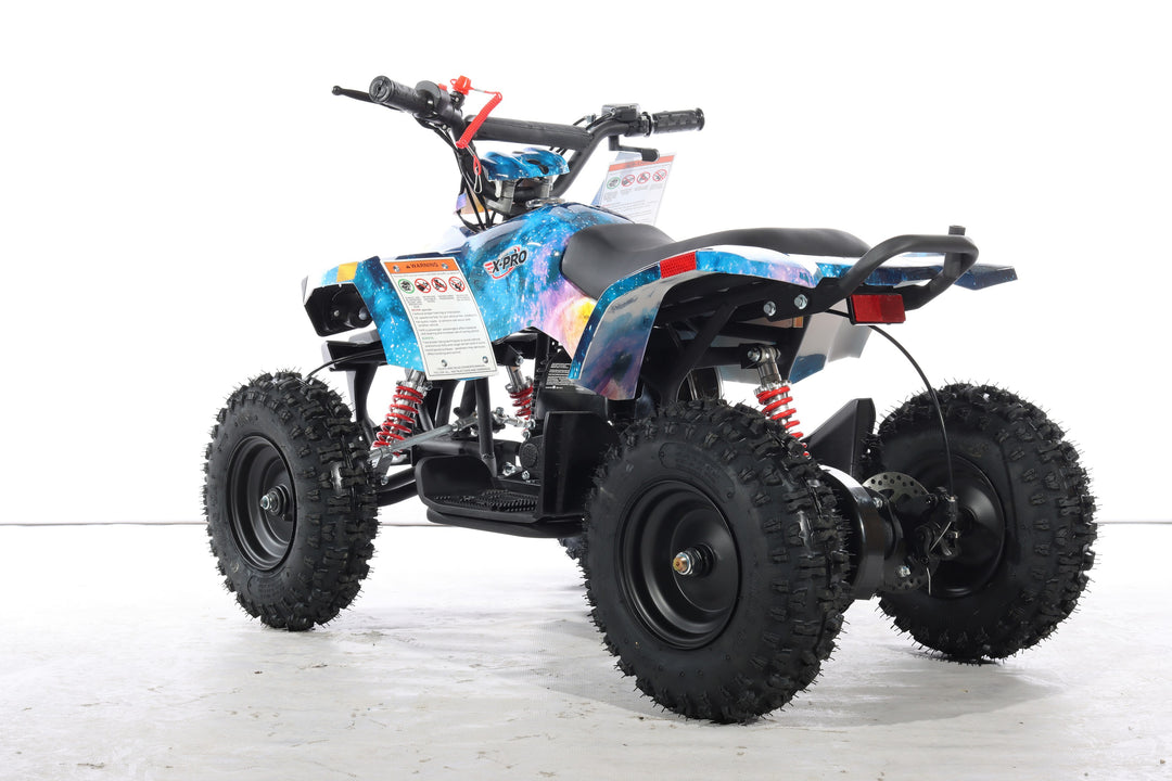 Free Shipping! X-PRO Bolt 40cc ATV with Chain Transmission, Pull start! Disc Brake! 6in Tires!
