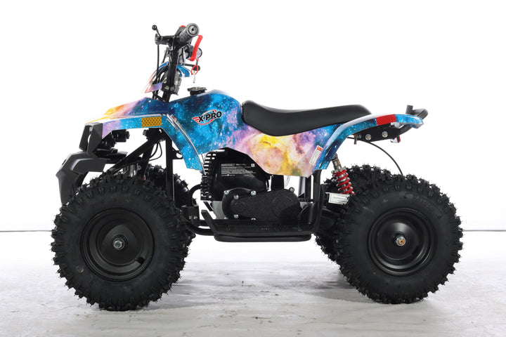 Free Shipping! X-PRO Bolt 40cc ATV with Chain Transmission, Pull start! Disc Brake! 6in Tires!