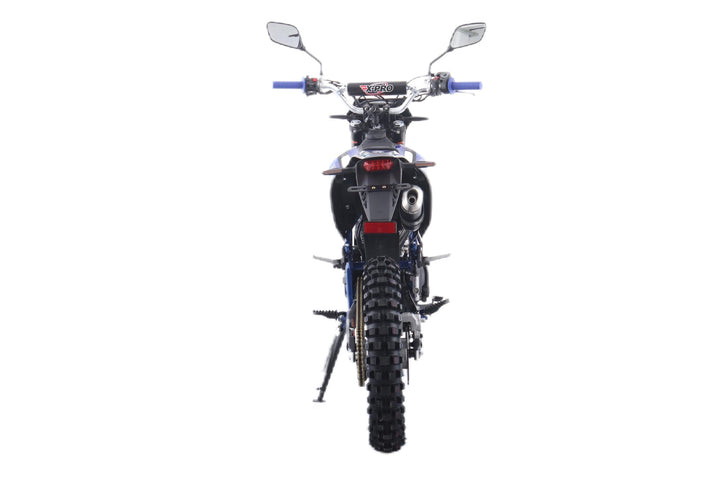 Free Shipping! X-PRO Storm DLX 250 Dirt Bike with All LED Lights and 5-Speed Manual Transmission, Electric/Kick Start! Big 19in/16in Wheels! Zongshen Brand Engine!