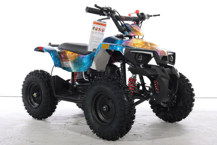 Free Shipping! X-PRO Bolt 40cc ATV with Chain Transmission, Pull start! Disc Brake! 6in Tires!