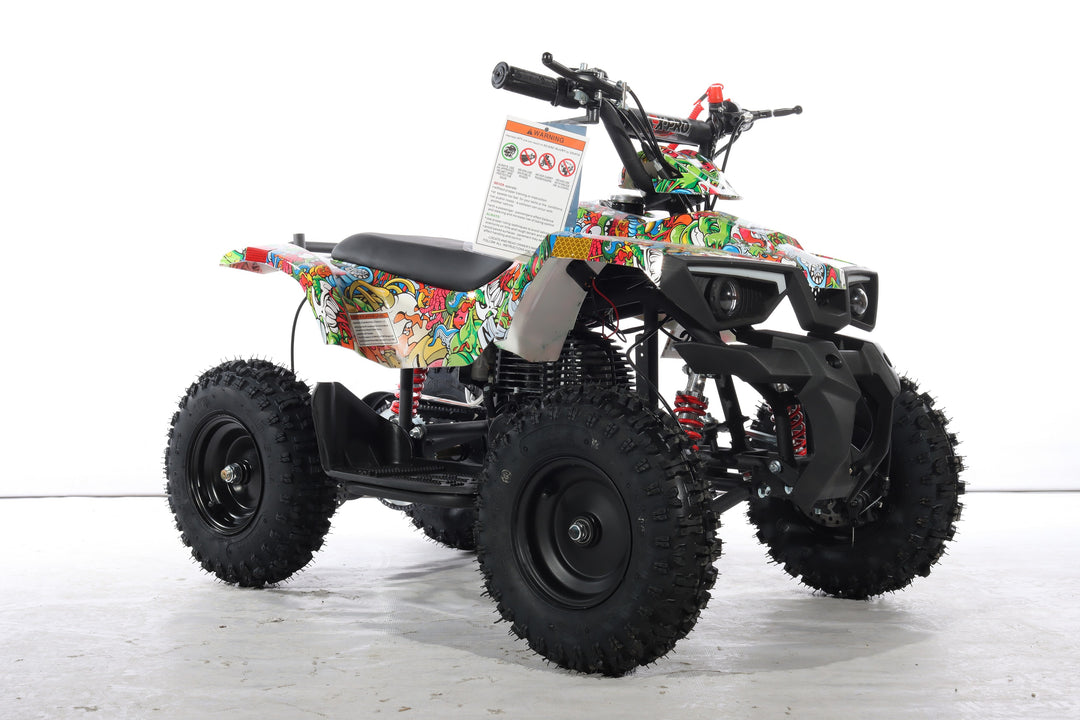 Free Shipping! X-PRO Bolt 40cc ATV with Chain Transmission, Pull start! Disc Brake! 6in Tires!